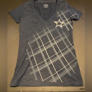 Ladies Dallas Cowboys V Neck T-Shirt